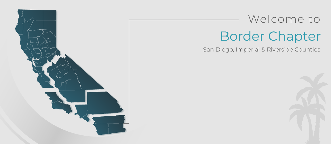 Boarder Chapter Banner with Palm Trees