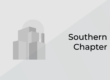 Southern Chapter Training Banner with Gray City Scape