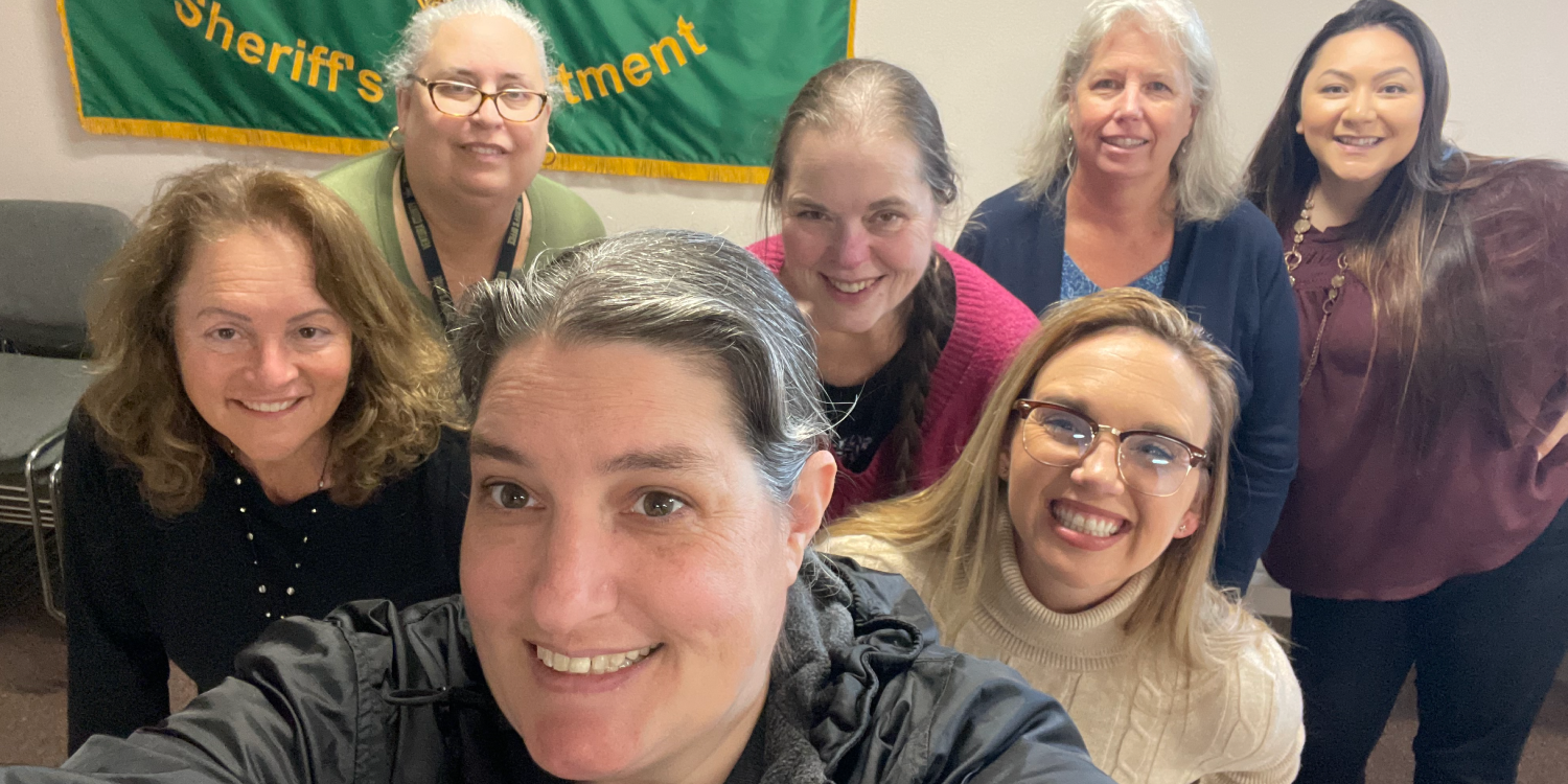 CLEARS News DOJ Audit Central Coast CLEARS Chapter Selfie with Seven Women