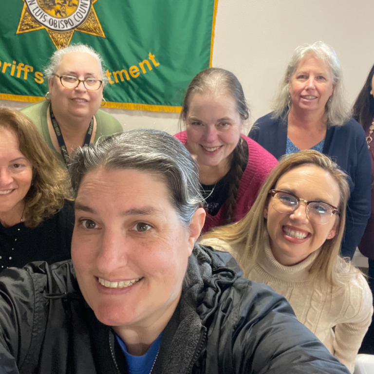 CLEARS News DOJ Audit Central Coast CLEARS Chapter Selfie with Seven Women